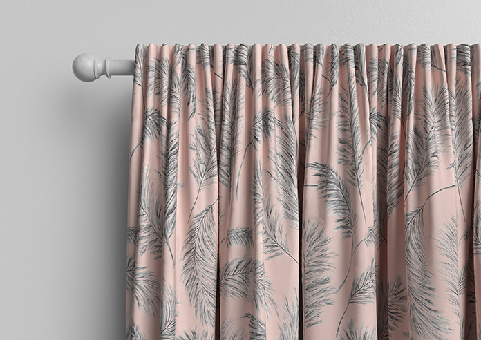 Pampas Grass, Sorbet - Made to Measure Curtain - Image 10